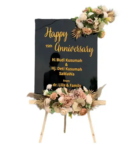 Papan Bunga Akrilik Mojowiryo